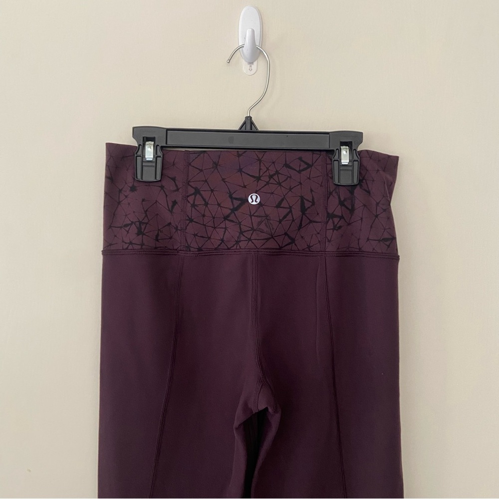 lululemon athletica Purple Flare Leggings
